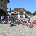 Les enfants de Raivavae à Gruyère