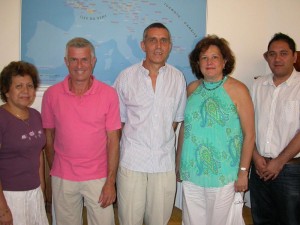 Réunion à la Délégation de la Polynésie